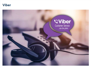 H Μπέτσοπ επικοινωνία μέσω Viber